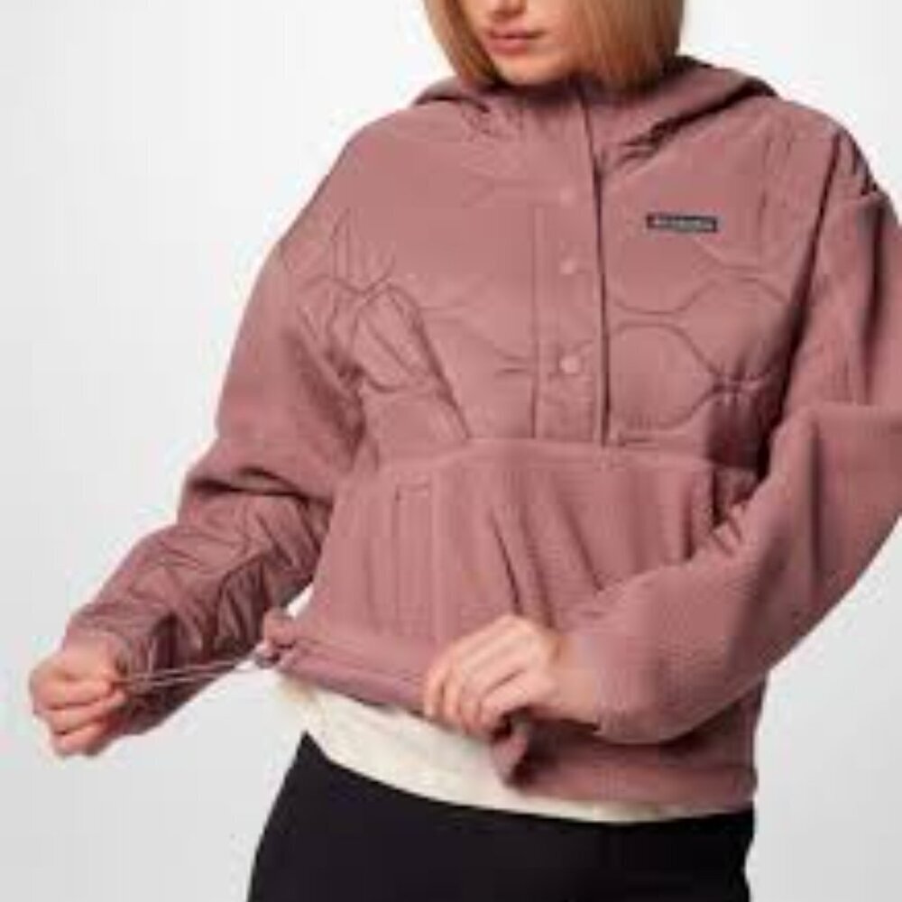 Columbia Cloud Point Hooded Hybrid Fleece Fig XL - Picture 3 of 16